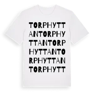 Torphyttan ordlek t-shirt – ekologisk bomull t-shirt från Pinshirt