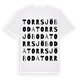 Torrsjöboda ordlek t-shirt