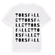 Torsfallet ordlek t-shirt