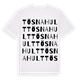Tösnahult ordlek t-shirt