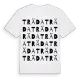 Träda ordlek t-shirt