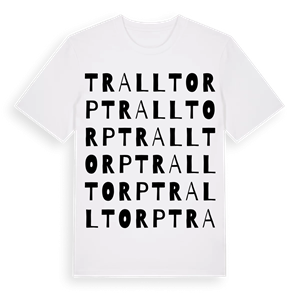 Tralltorp ordlek t-shirt – ekologisk bomull t-shirt från Pinshirt