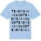 Blue Soul t-shirt med Tranåsabacken ordlek t-shirt