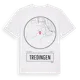 White t-shirt med Tredingen t-shirt