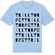 Blue Soul t-shirt med Trilltorpet ordlek t-shirt