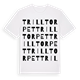 Trilltorpet ordlek t-shirt