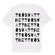 Trösvattnet ordlek t-shirt