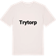 Vintage White t-shirt med Trytorp fetstil t-shirt