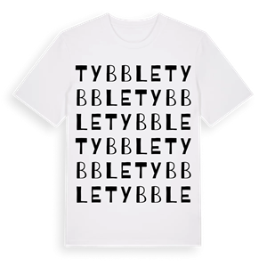 Tybble ordlek t-shirt – ekologisk bomull t-shirt från Pinshirt