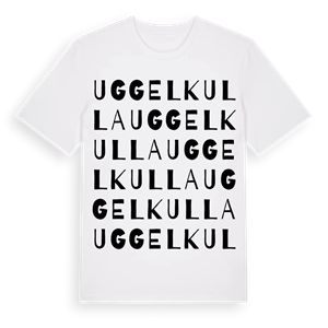 Uggelkulla ordlek t-shirt – ekologisk bomull t-shirt från Pinshirt