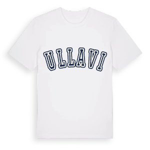 Ullavi college t-shirt – ekologisk bomull t-shirt från Pinshirt