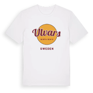 Ulvars cirkel t-shirt – ekologisk bomull t-shirt från Pinshirt