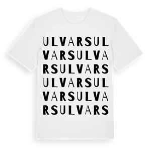 Ulvars ordlek t-shirt – ekologisk bomull t-shirt från Pinshirt