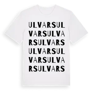 Ulvars ordlek t-shirt – ekologisk bomull t-shirt från Pinshirt