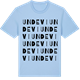 Blue Soul t-shirt med Undevi ordlek t-shirt