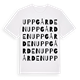 Uppgården ordlek t-shirt