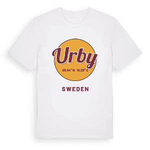 Urby cirkel t-shirt – ekologisk bomull t-shirt från Pinshirt