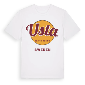 Usta cirkel t-shirt – ekologisk bomull t-shirt från Pinshirt