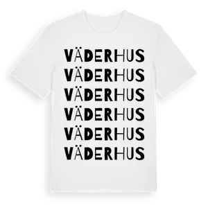 Väderhus ordlek t-shirt – ekologisk bomull t-shirt från Pinshirt
