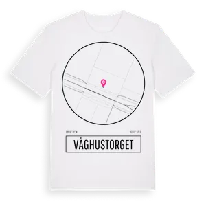 Våghustorget t-shirt – ekologisk bomull t-shirt från Pinshirt
