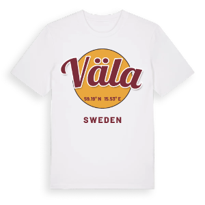 Väla cirkel t-shirt – ekologisk bomull t-shirt från Pinshirt