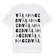 Välahagen ordlek t-shirt