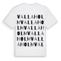 Vallaholm ordlek t-shirt