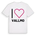 Jag älskar Vallmo t-shirt stort tryck