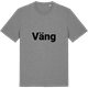 Mid Heather Gray t-shirt med Väng fetstil t-shirt
