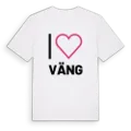 Jag älskar Väng t-shirt stort tryck