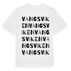 Vangsviken ordlek t-shirt – ekologisk bomull t-shirt från Pinshirt