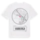 White t-shirt med Varberga t-shirt