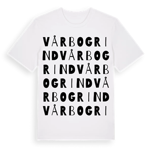 Vårbogrind ordlek t-shirt – ekologisk bomull t-shirt från PinShirt