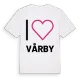 Jag älskar Vårby t-shirt stort tryck