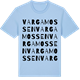 Blue Soul t-shirt med Vargamossen ordlek t-shirt
