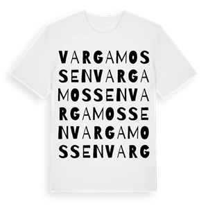 Vargamossen ordlek t-shirt – ekologisk bomull t-shirt från Pinshirt