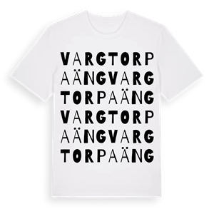 Vargtorpaäng ordlek t-shirt – ekologisk bomull t-shirt från Pinshirt