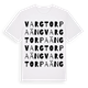 Vargtorpaäng ordlek t-shirt