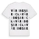 Väringsbricka ordlek t-shirt