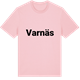 Pink Cotton t-shirt med Varnäs fetstil t-shirt