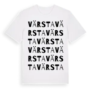 Värsta ordlek t-shirt – ekologisk bomull t-shirt från Pinshirt