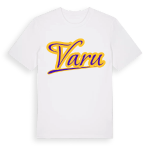 Varu baseball t-shirt – ekologisk bomull t-shirt från Pinshirt