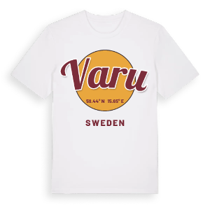 Varu cirkel t-shirt – ekologisk bomull t-shirt från Pinshirt