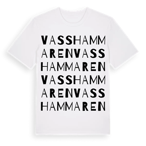 Vasshammaren ordlek t-shirt – ekologisk bomull t-shirt från Pinshirt
