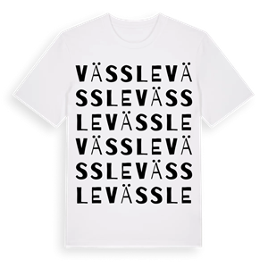 Vässle ordlek t-shirt – ekologisk bomull t-shirt från Pinshirt