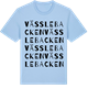 Blue Soul t-shirt med Vässlebacken ordlek t-shirt