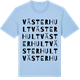 Blue Soul t-shirt med Västerhult ordlek t-shirt
