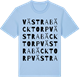 Blue Soul t-shirt med Västra Bäcktorp ordlek t-shirt