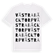 Västra Bäcktorp ordlek t-shirt