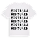 Västra Björntjärn ordlek t-shirt